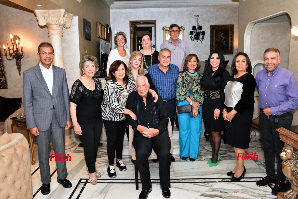 لقاء الاصدقاء في منزل المهندس مجدي درياس