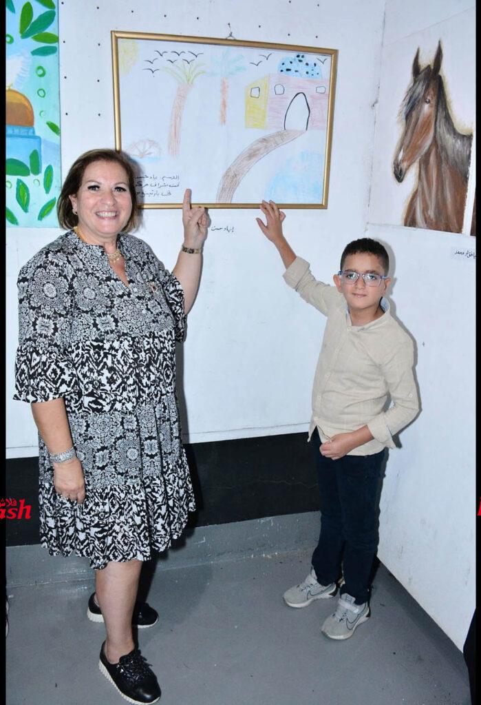 افتتاح معرض رسم مسابقة ياسمين السمره بساقية الصاوي الدورة التاسعة ٢٠٢٤ 36 11 1