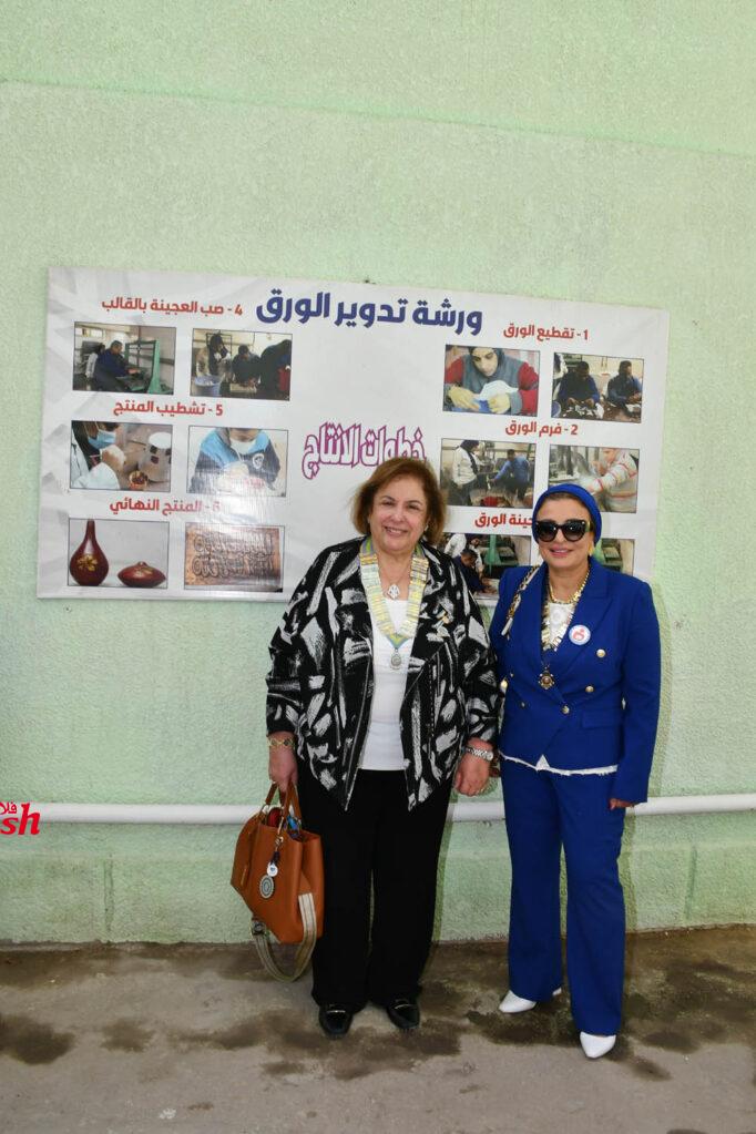 زيارة رئيسة المنطقة عبير الدجاني لاندية الاينرويل 31 7 2 8