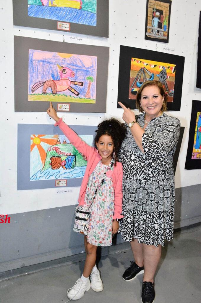 افتتاح معرض رسم مسابقة ياسمين السمره بساقية الصاوي الدورة التاسعة ٢٠٢٤ 26 7