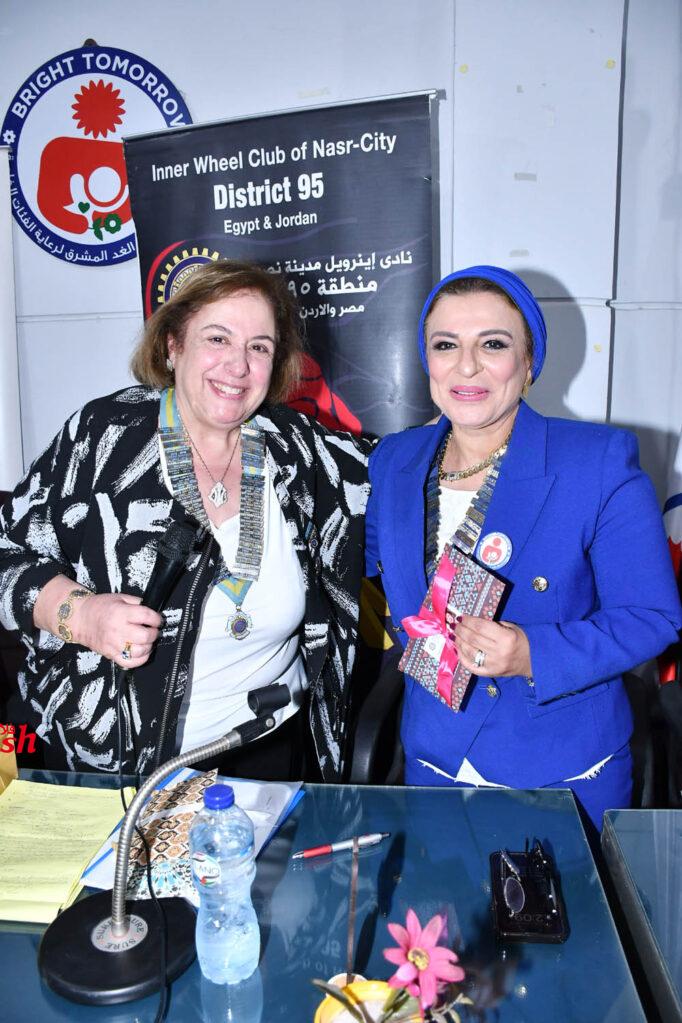 زيارة رئيسة المنطقة عبير الدجاني لاندية الاينرويل 33 8 2 6