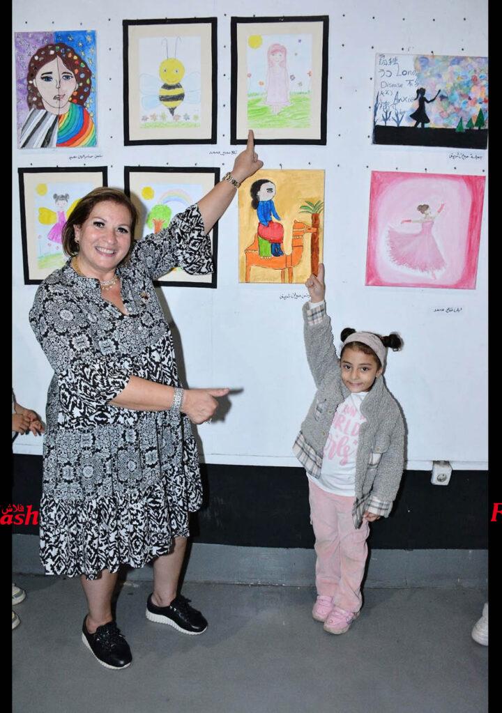 افتتاح معرض رسم مسابقة ياسمين السمره بساقية الصاوي الدورة التاسعة ٢٠٢٤ 28 8 2