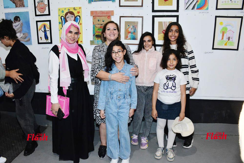 افتتاح معرض رسم مسابقة ياسمين السمره بساقية الصاوي الدورة التاسعة ٢٠٢٤ 45 DSC 0370