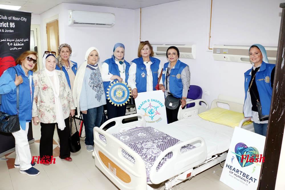 زياره نادي انرويل مدينه نصر لمستشفى الدكتوره عبله الكحلاوي لمرضي الزهايمر وكبار السن 20 IMG 0257 1