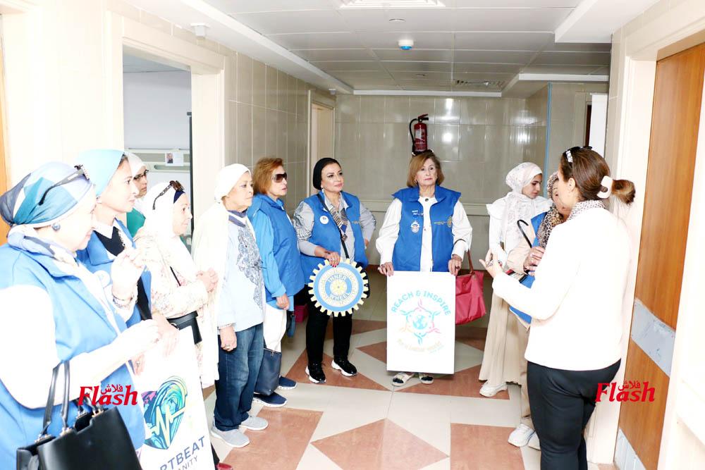 زياره نادي انرويل مدينه نصر لمستشفى الدكتوره عبله الكحلاوي لمرضي الزهايمر وكبار السن 21 IMG 0289 1