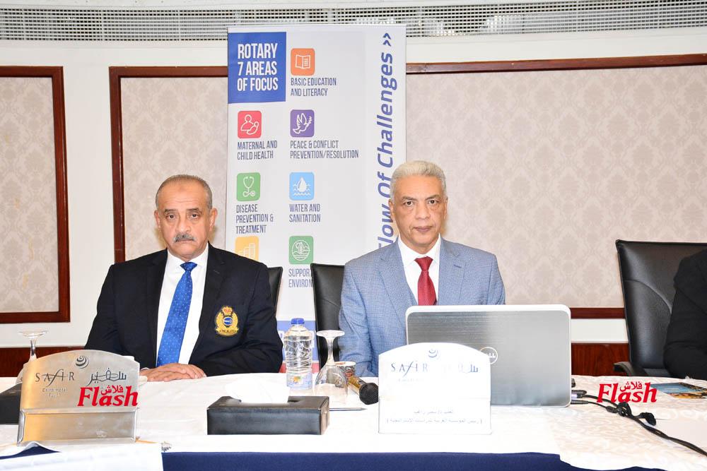 ندوة الخبير العسكري العميد سمير راغب في روتاري كايرو ريفر نايل 31 11 1 4
