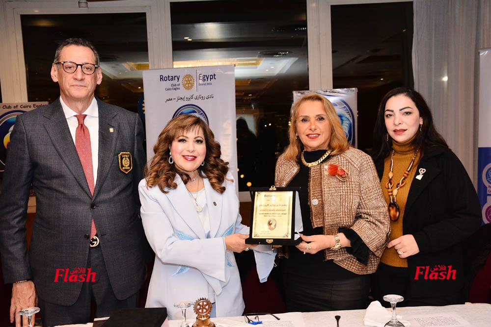 محافظ روتارى مصر يزور نادى روتارى كايرو إيجلز 20 2 2 1