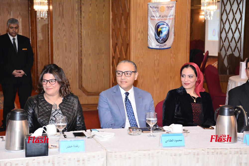 محافظ روتارى مصر يزور نادى روتارى كايرو إيجلز 52 24 1