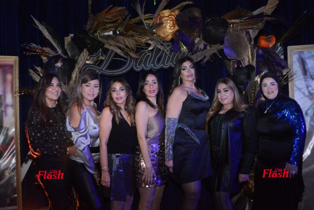 عيد ميلاد داليا مطر بحضور نجوم الفن والغناء 21 4 1