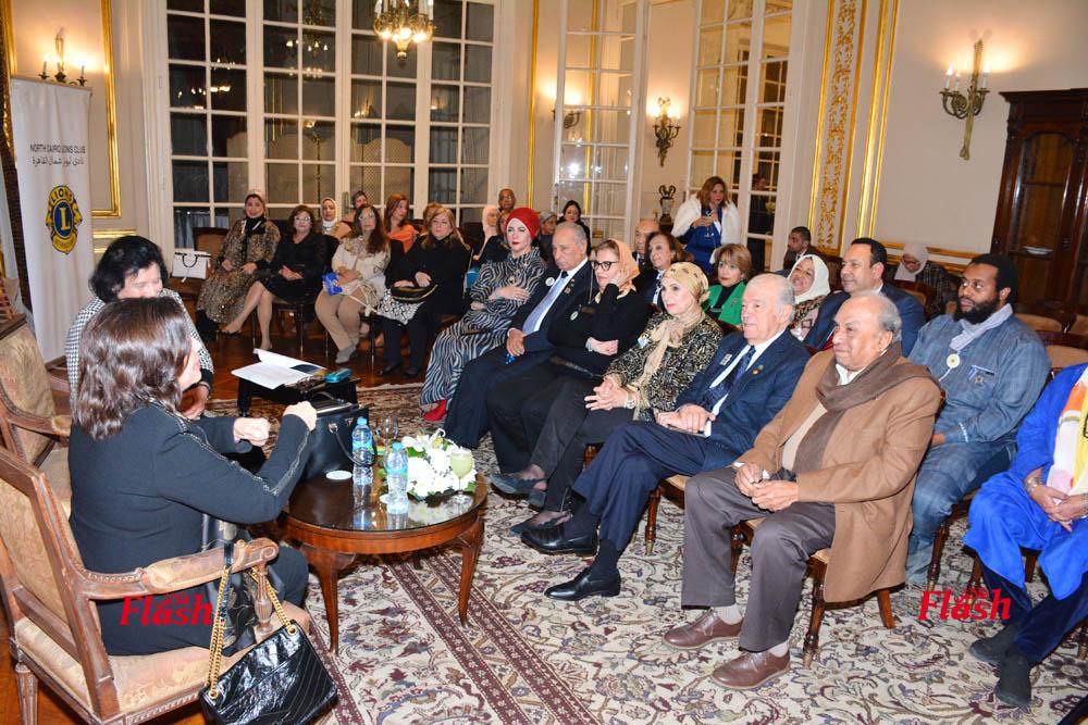 ندوة الدكتورة منى ذو الفقار في اندية الليونز 24 4 2 5