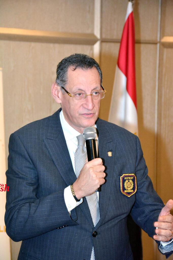 احتفالية بيوم الخدمة المهنية وتكريم من روتارى سرايات المعادى 25 8 1 6