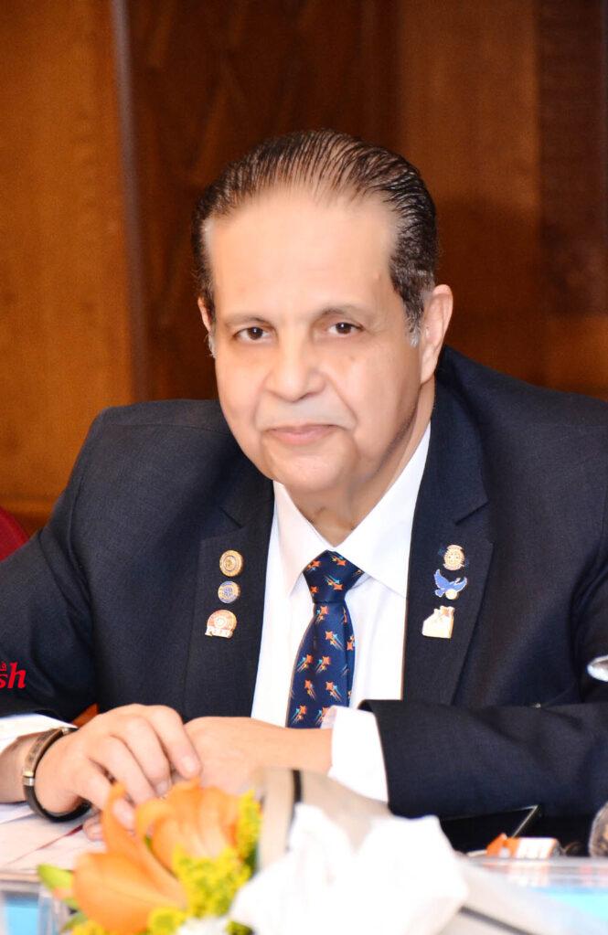 محافظ روتارى مصر يزور نادى روتارى كايرو إيجلز 32 9 1 1