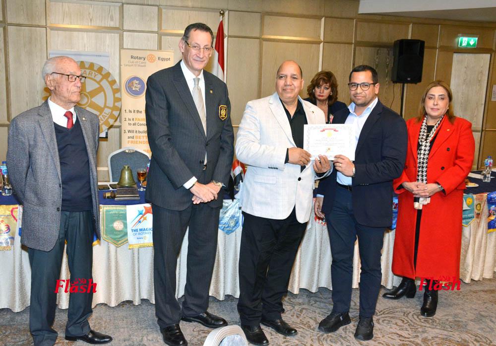 احتفالية بيوم الخدمة المهنية وتكريم من روتارى سرايات المعادى 50 DSC 0267