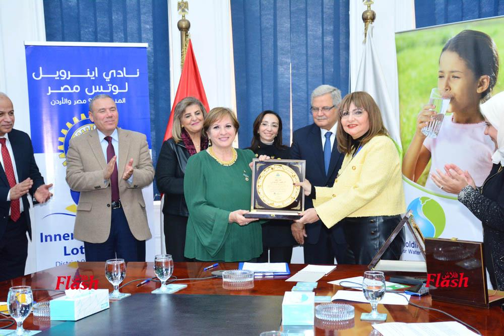 اتفاقية تعاون بين شركة مياة الشرب والصرف الصحي واندية الاينرويل 23 01 5