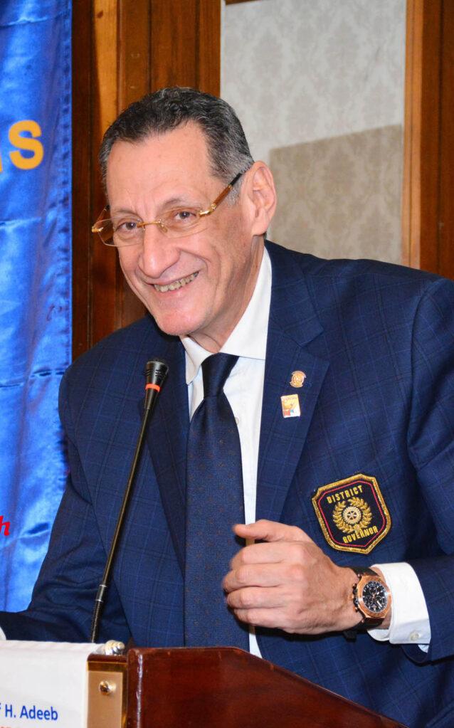 مراسم توقيع عدد من بروتوكولات التعاون المشترك بين الاتحاد النوعي للأندية الروتارية ورئيس الشركة القابضة لمياه الشرب وجمعيه الاورمان 28 3 2 1