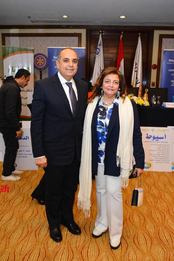 مراسم توقيع عدد من بروتوكولات التعاون المشترك بين الاتحاد النوعي للأندية الروتارية ورئيس الشركة القابضة لمياه الشرب وجمعيه الاورمان 35 5 1