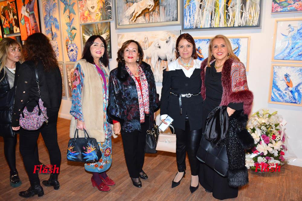 نجوم المجتمع والسفراء في معرض ( الرسم ضد المرض ) 119 DSC 0611