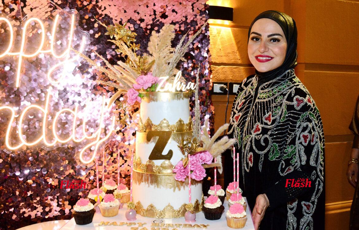 نخبة من النجوم والاعلاميين في احتفالية سحور السيده زهرة عرقوب حرم رجل الاعمال محمود عزب