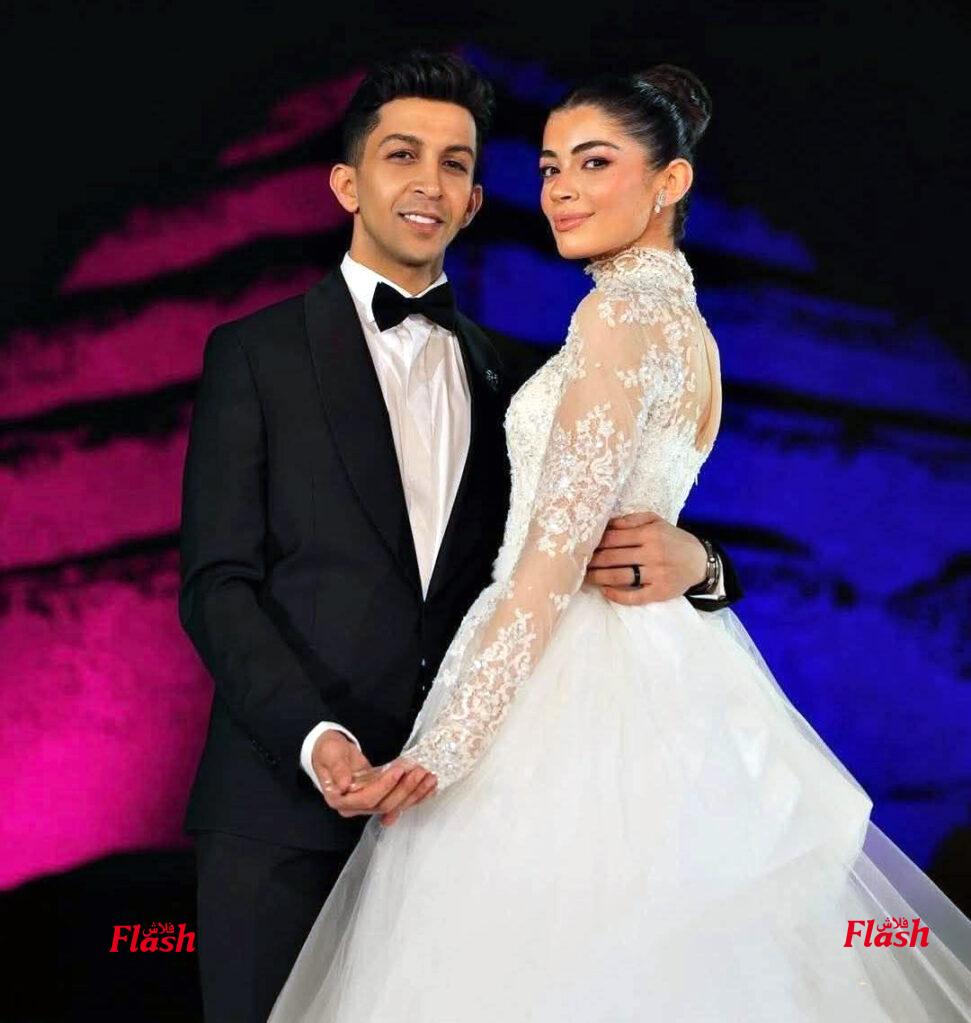 أول صورة من حفل زفاف ليلى أحمد زاهر وهشام جمال 203 1 9