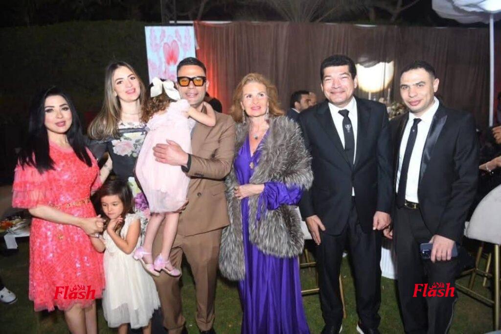 نجوم الفن والاعلام في زفاف نور كريمة المنتج عصام الامام 29 10 1 2