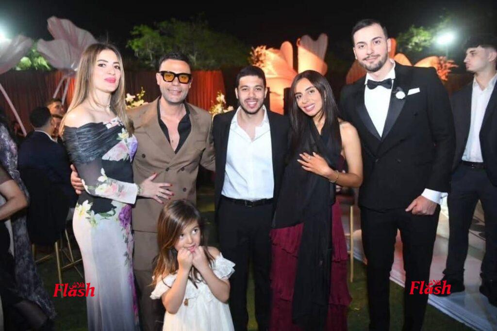 نجوم الفن والاعلام في زفاف نور كريمة المنتج عصام الامام 30 10 2 1