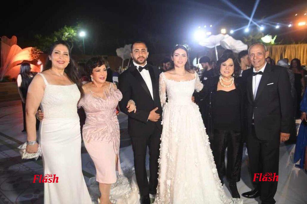 نجوم الفن والاعلام في زفاف نور كريمة المنتج عصام الامام 31 11 2 2
