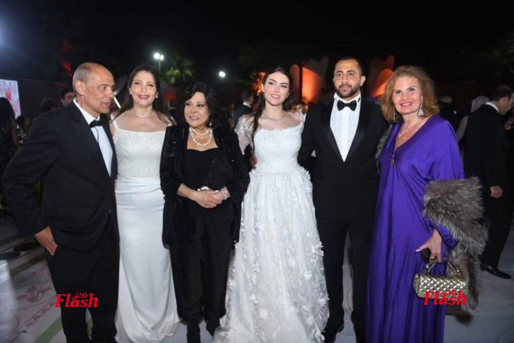 نجوم الفن والاعلام في زفاف نور كريمة المنتج عصام الامام 23 5 6