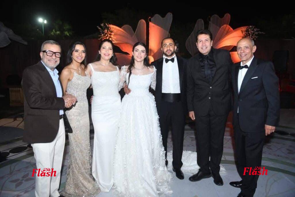 نجوم الفن والاعلام في زفاف نور كريمة المنتج عصام الامام 24 6