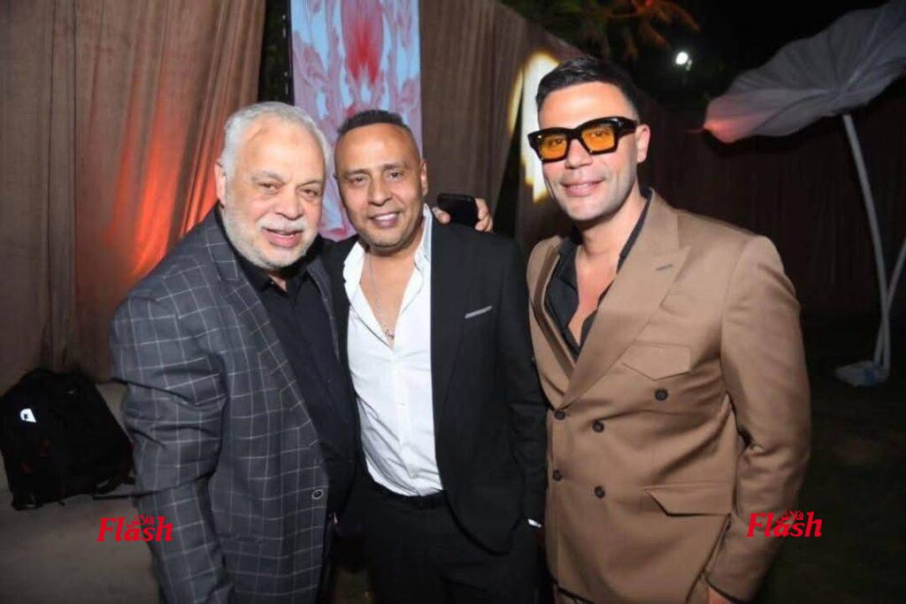 نجوم الفن والاعلام في زفاف نور كريمة المنتج عصام الامام 27 8 1 4