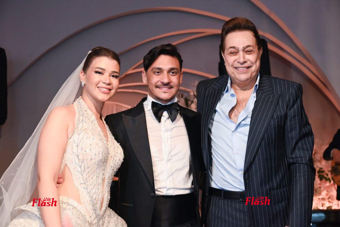 وحكيم وأوكا وامينه _ يحيان زفاف علي ربيع ومنة البرنس