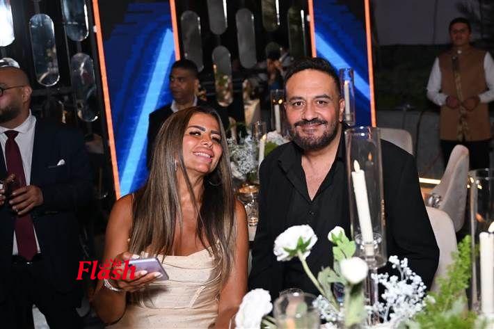 النجوم في زفاف الفنانة رنا رئيس ويسري علي 27 04 2
