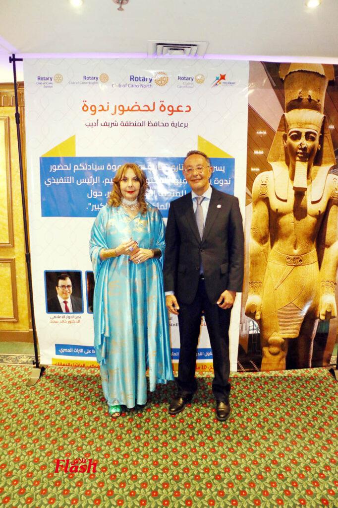 روتارى كايرو نورث وندوة دكتور أحمد غنيم حول المتحف المصري الكبير 39 11 3 1