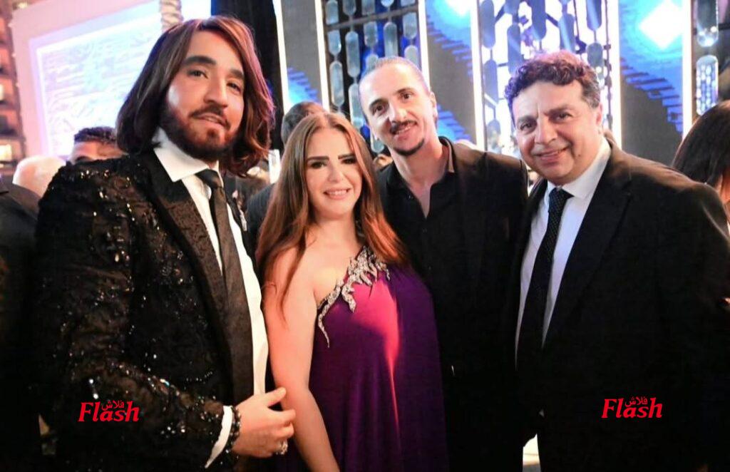 النجوم في زفاف الفنانة رنا رئيس ويسري علي 20 3 2