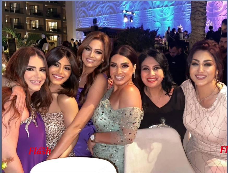 النجوم في زفاف الفنانة رنا رئيس ويسري علي 33 6 1