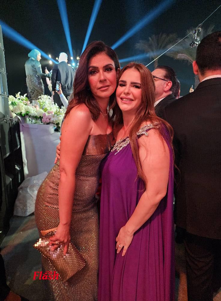 النجوم في زفاف الفنانة رنا رئيس ويسري علي 37 8 2 1