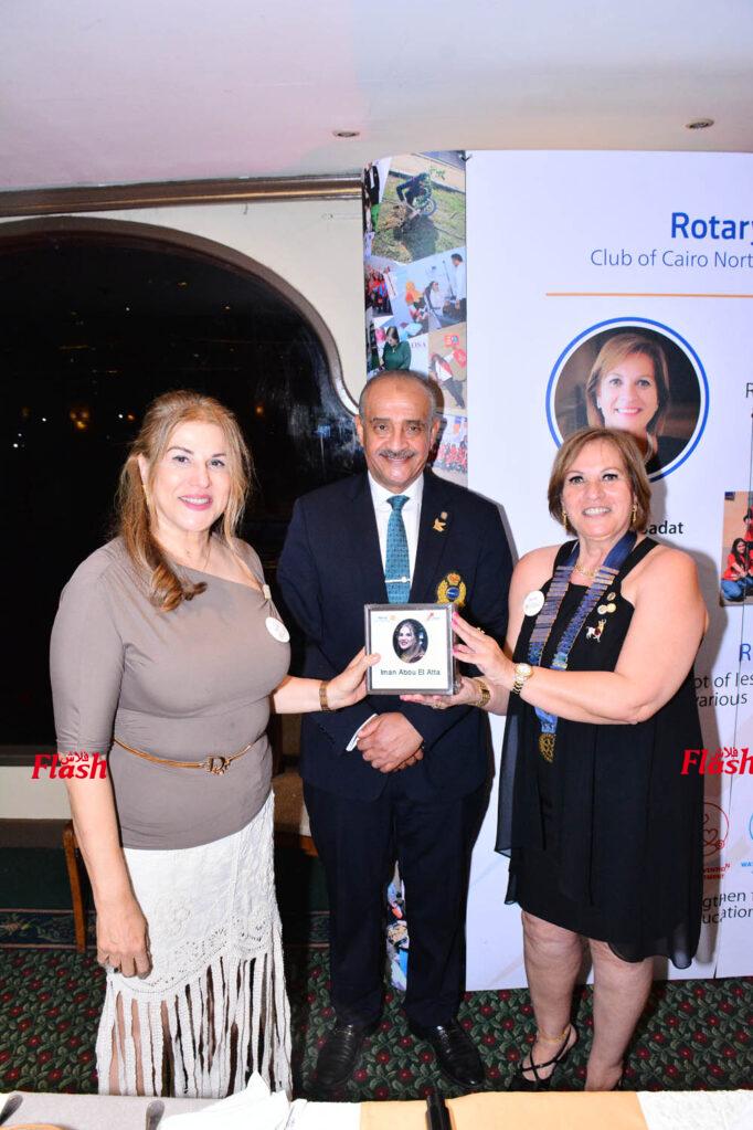 حفلة التسليم والتسلم لنادى روتارى كايرو نورث 41 10 3