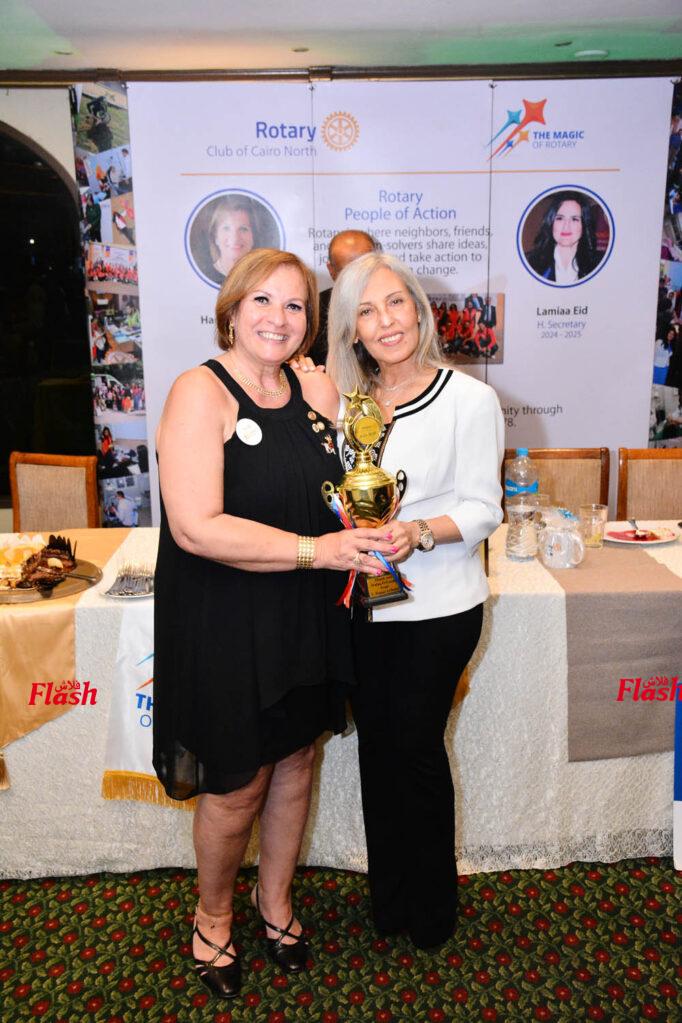 حفلة التسليم والتسلم لنادى روتارى كايرو نورث 47 10 9