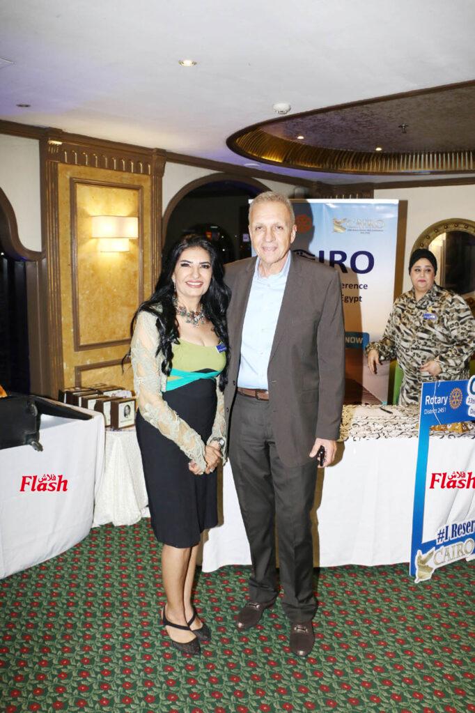 حفلة التسليم والتسلم لنادى روتارى كايرو نورث 61 16 3 2