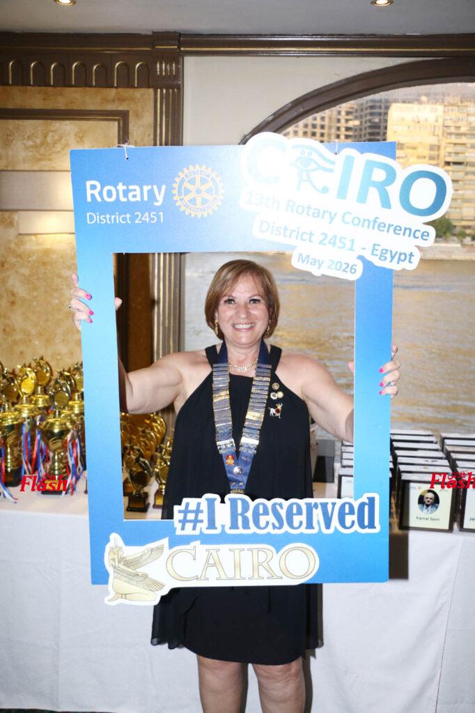 حفلة التسليم والتسلم لنادى روتارى كايرو نورث 69 18 2 2