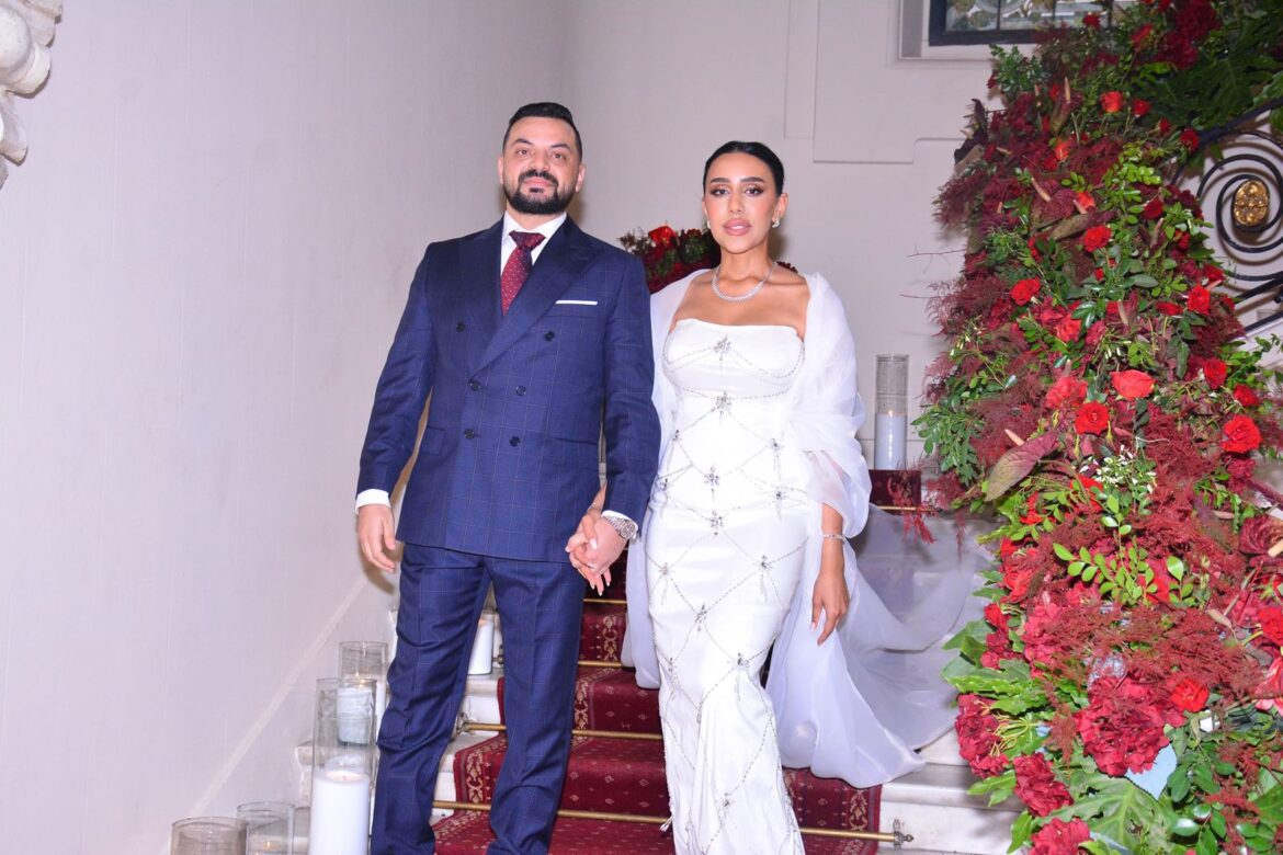 عقد قران ملك أحمد مجدي وكابتن طيارأحمد هشام البكري