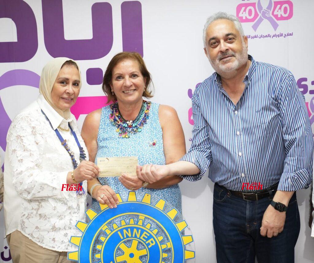 رئيسة المنطقة الانيرويليه 95 مصر في زيارة مستشفى أيادي المستقبل بالاسكندرية 21 4 7