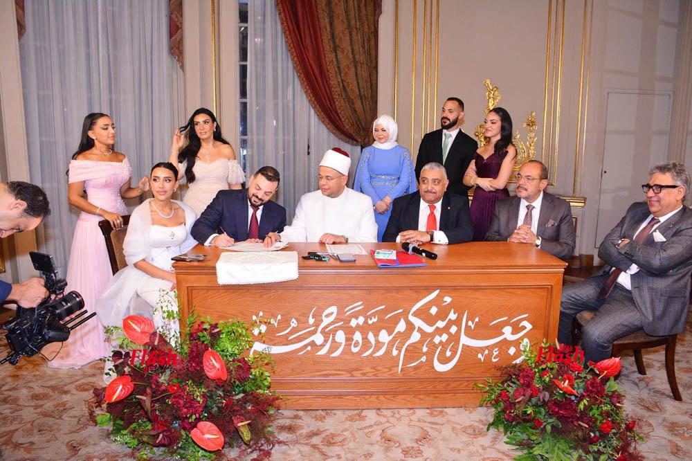 عقد قران ملك أحمد مجدي وكابتن طيارأحمد هشام البكري 21 5 2