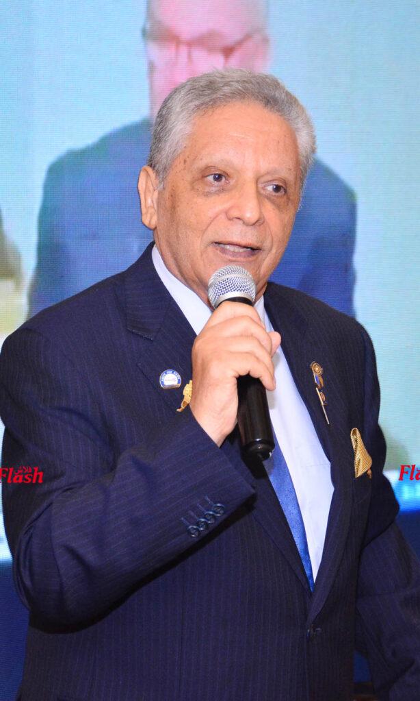 د. حسام فرحات في ندوة توعية الام والطفل لروتاري كايرو نورث والتحرير 29 7 1