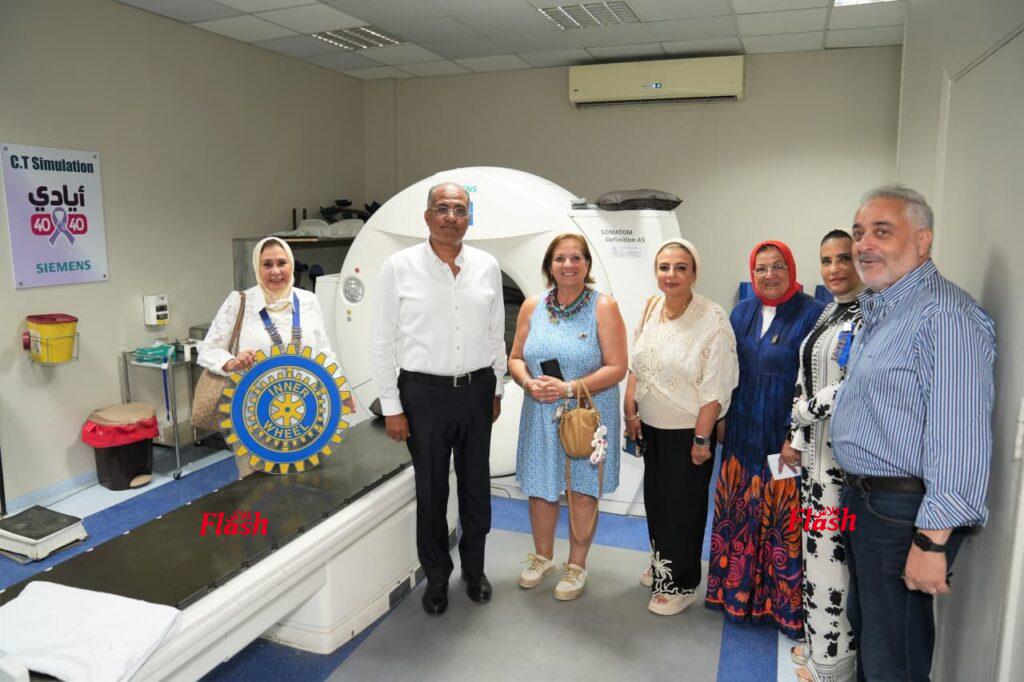 رئيسة المنطقة الانيرويليه 95 مصر في زيارة مستشفى أيادي المستقبل بالاسكندرية 25 8