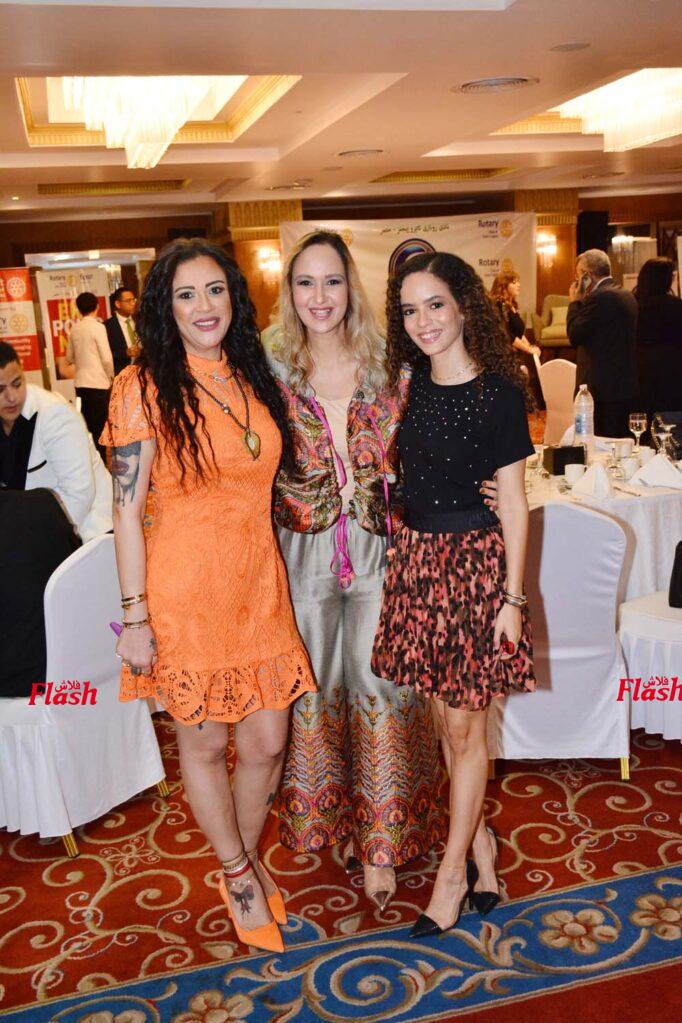 أمسية روتاري كايرو إيجلز بحضور الفنانة سمية الخشاب 46 13 1 6
