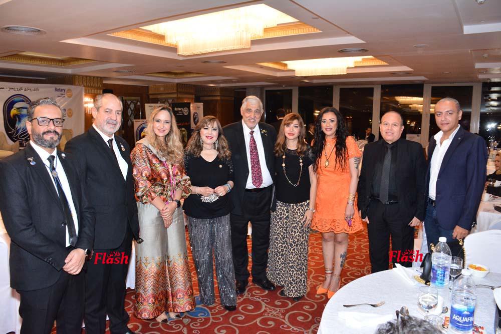 أمسية روتاري كايرو إيجلز بحضور الفنانة سمية الخشاب 56 17 3 2