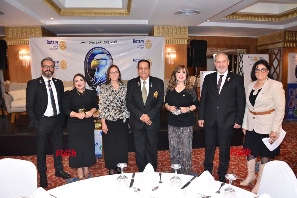 أمسية روتاري كايرو إيجلز بحضور الفنانة سمية الخشاب 21 3 2 5