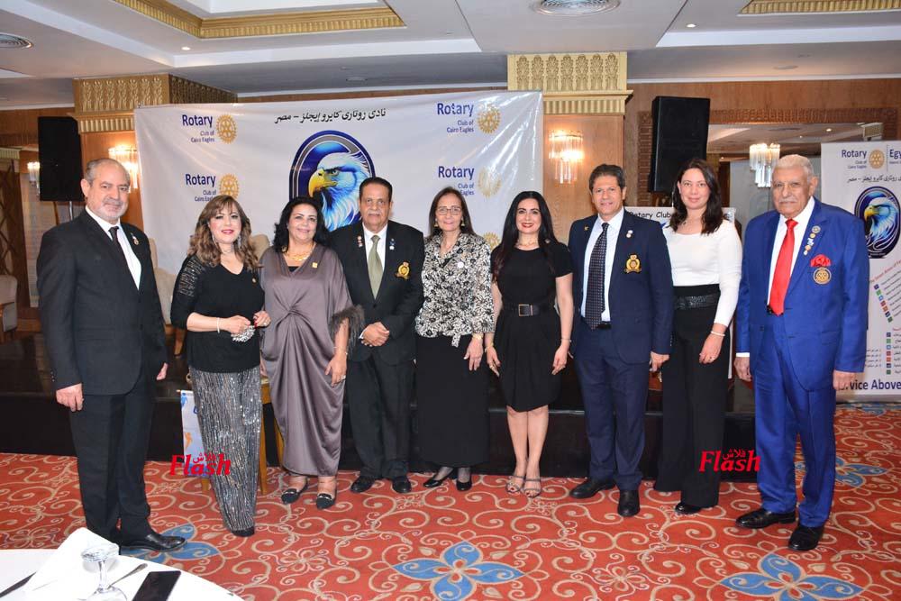 أمسية روتاري كايرو إيجلز بحضور الفنانة سمية الخشاب 22 3 3 2