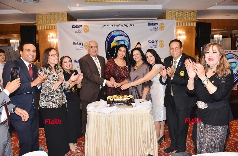 أمسية روتاري كايرو إيجلز بحضور الفنانة سمية الخشاب 23 4 8