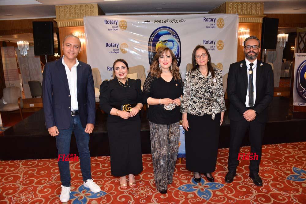 أمسية روتاري كايرو إيجلز بحضور الفنانة سمية الخشاب 34 9 2 6